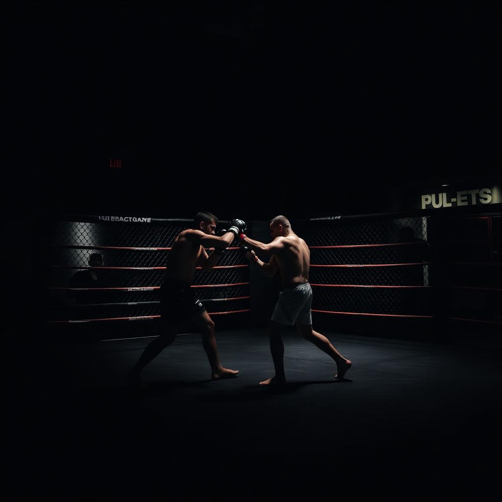 MMA fighters training in Arlington gym